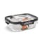 Core Kitchen 51.4oz Glass Food Storage Container w/ Glass Vented Lid - Onyx 50779 - alternate 1
